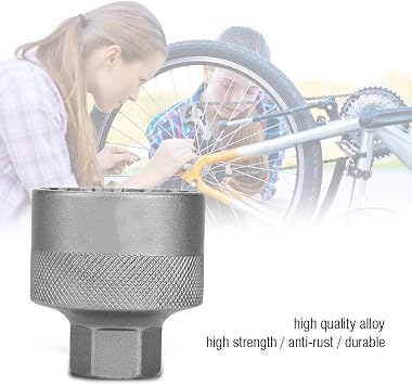 Bike Crankset Nut Wrench Tool, YC-29BB Bottom Bracket Tool Repair Wrench Crankset Disassembly Tool