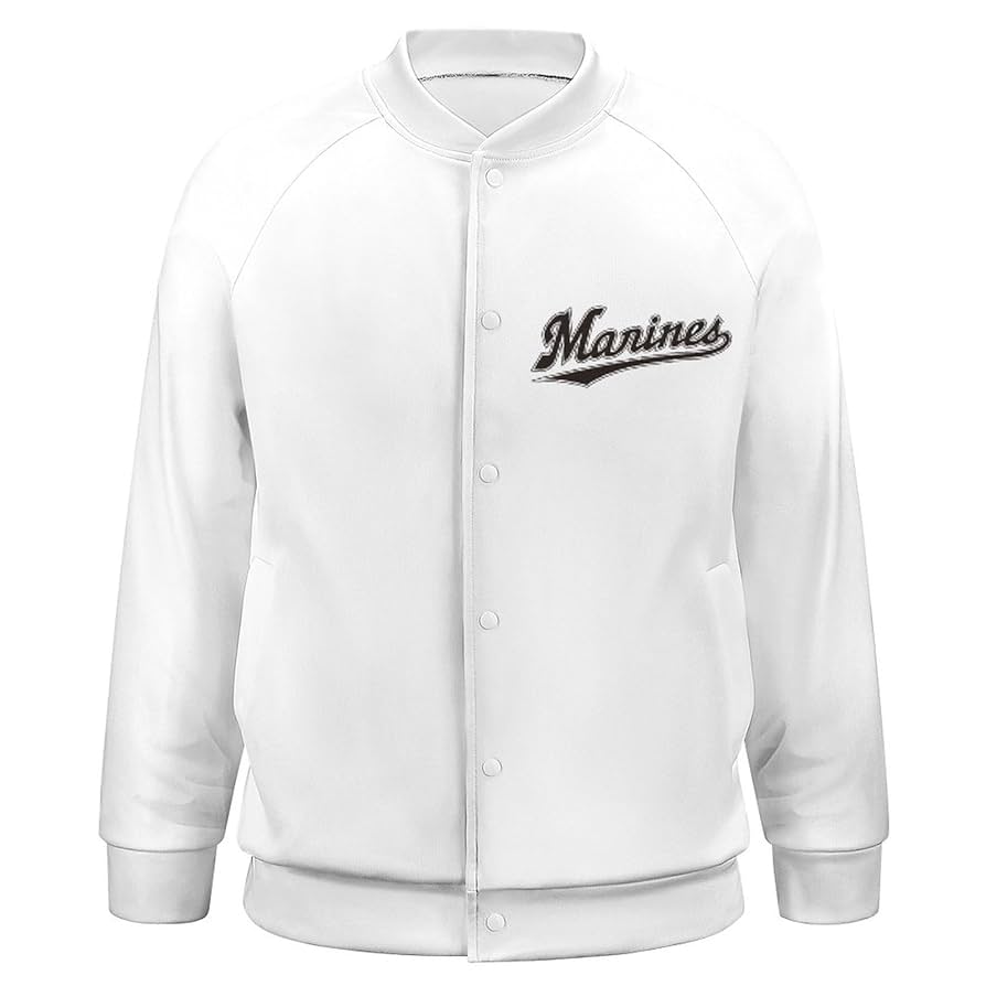 千葉ロッテマリーンズ スタジャン スタジアムジャンパー(MARINES