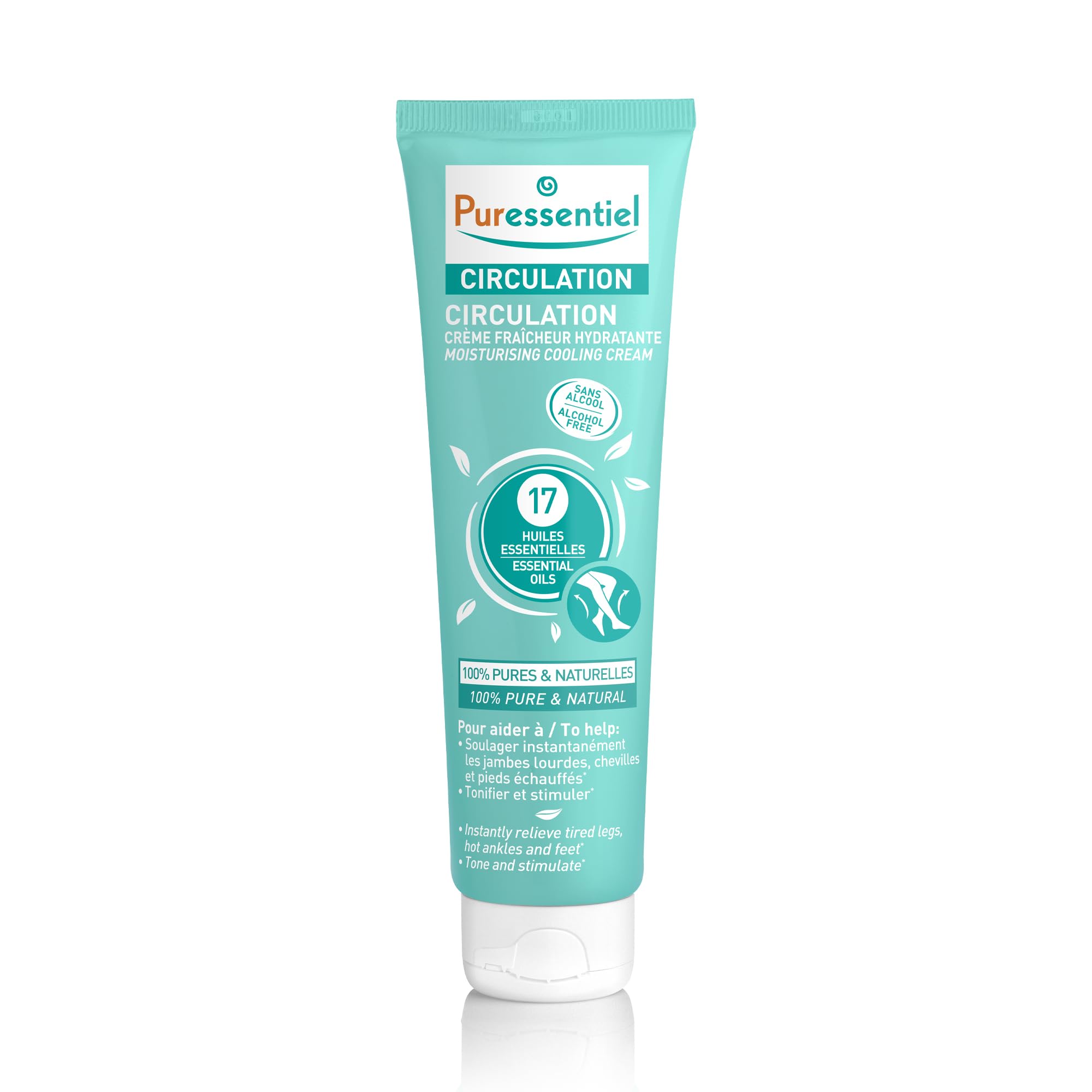 Puressentiel Crème Fraîcheur Hydratante – Aux 17 huiles essentielles – 100 ml