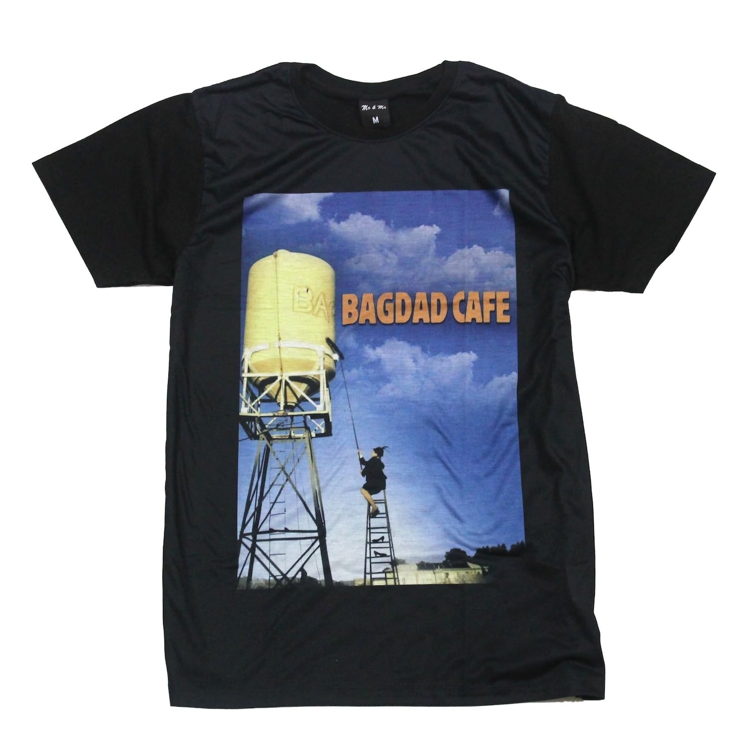 Amazon | [MAO MAO] 映画Tシャツ バグダッド・カフェ 名作 プリントT