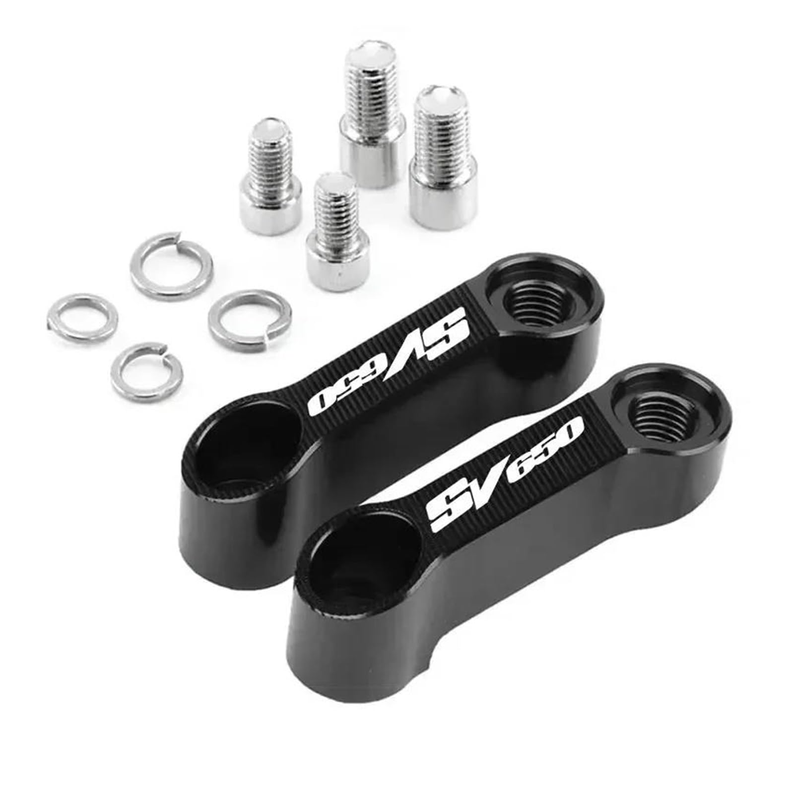 Ztqlijqf Black Extension Bracket For Suzuki Sv650 Sv 650 Sv650x Sv650s(Black)