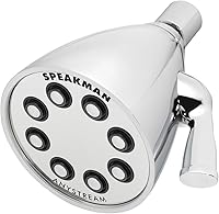Speakman S-2251-E175 Anystream Adjustable Showerhead - 1.75GPM Solid Brass Fixed Multi-Spray Head