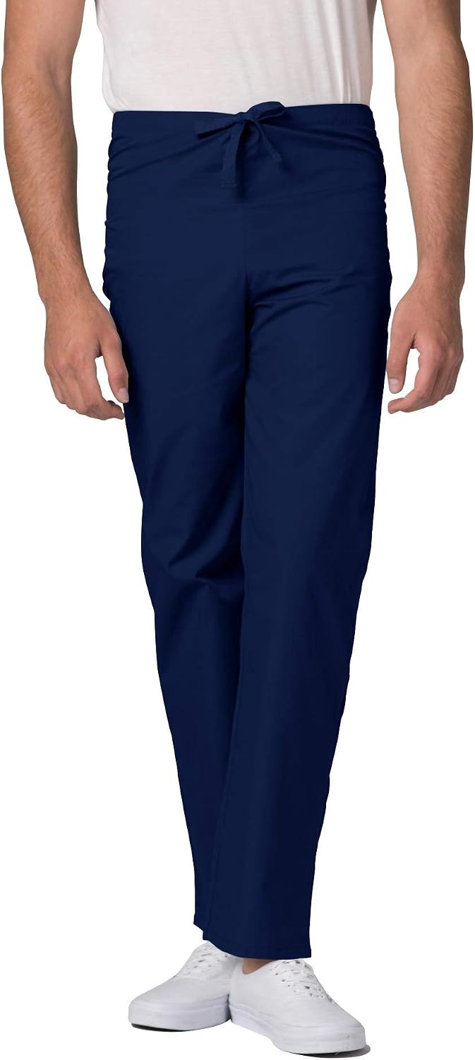 Adar Universal Unisex Scrubs - Drawstring Tapered Leg Scrub Pants