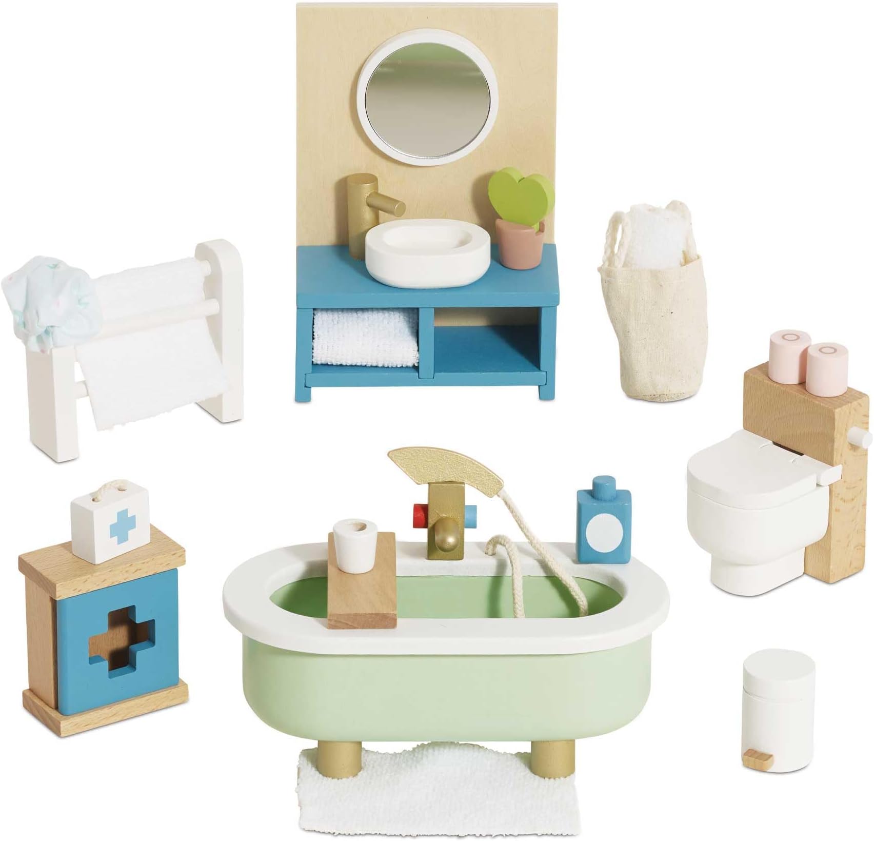 Daisylane Bathroom Set Dolls House Furniture by LE TOY VAN LTD (Toy)