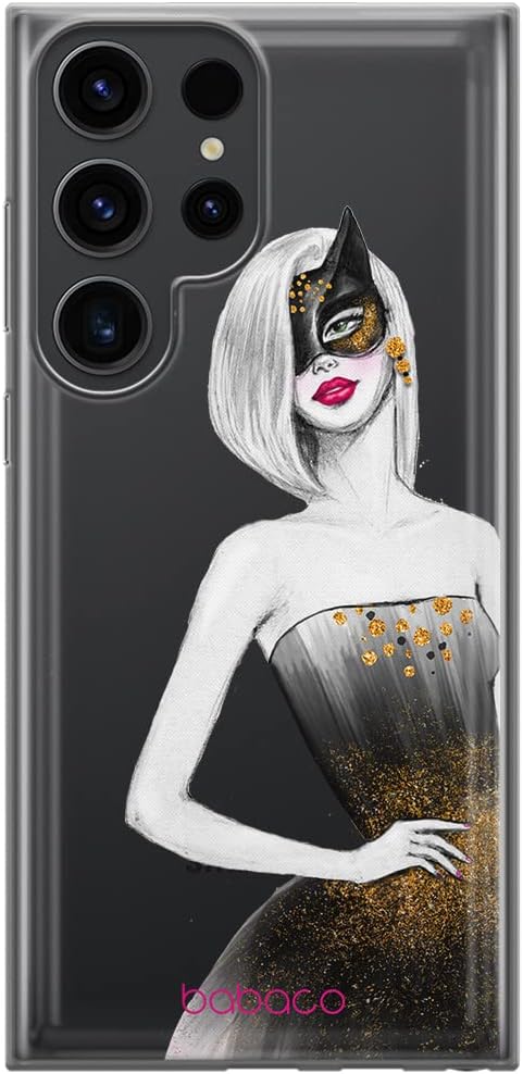 BABACO ERT Group Mobile Phone case for Samsung S23 Ultra Original and Officially Licensed Pattern Girls 010 optimally adapted to The Shape of The Mobile Phone, Partially Transparent
