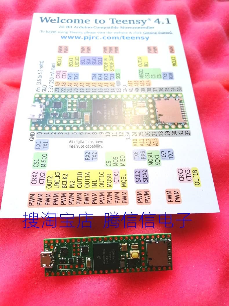 1PCS 2PCS Teensy 4.1 USB Development Board in Stock – (Color: 2PCS) 1PCS 2PCS Teensy 4.1 USB Development Board in Stock – (Color: 2PCS)