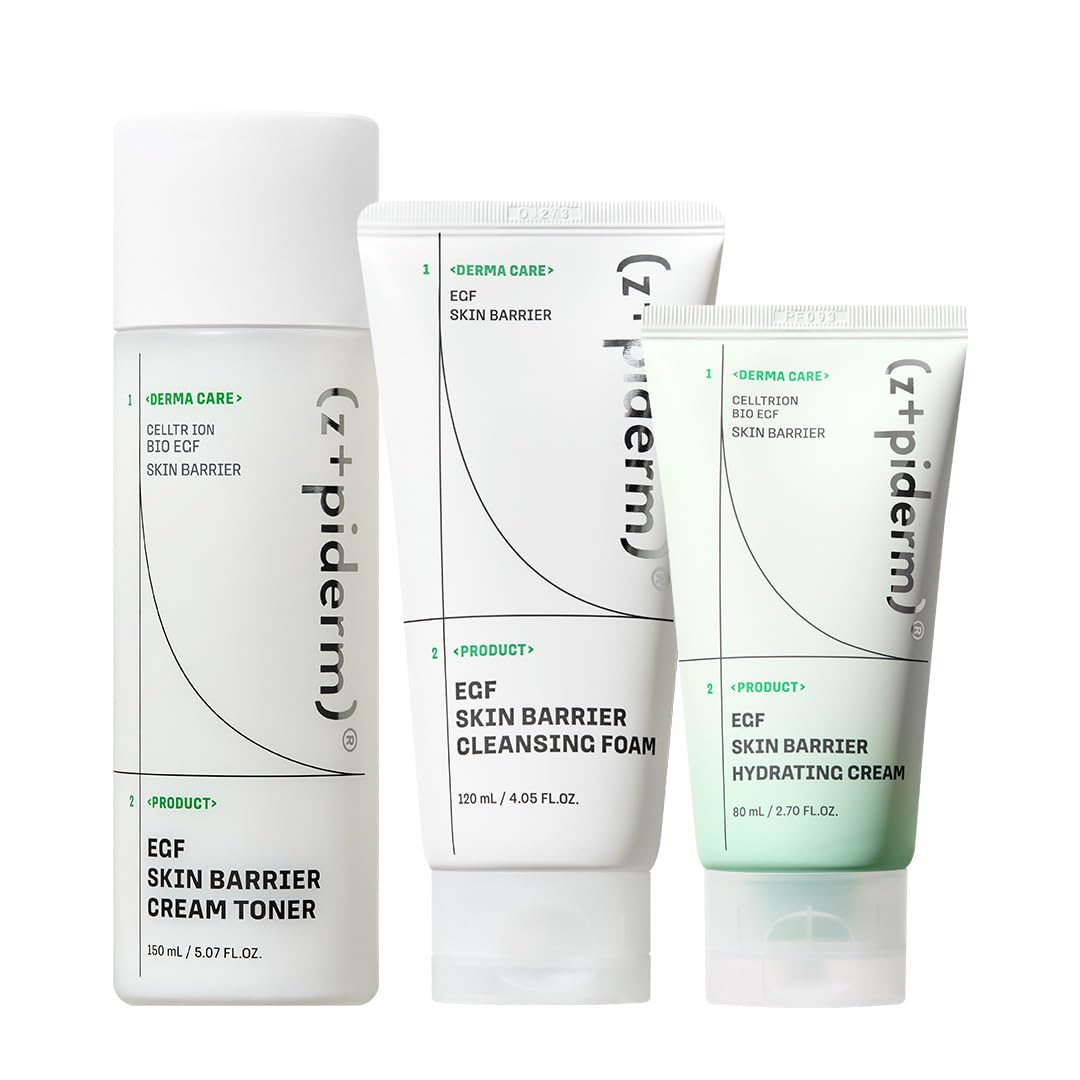 Amazon.com : Zipiderm EGF Skin Barrier 3-Step Hydration Routine