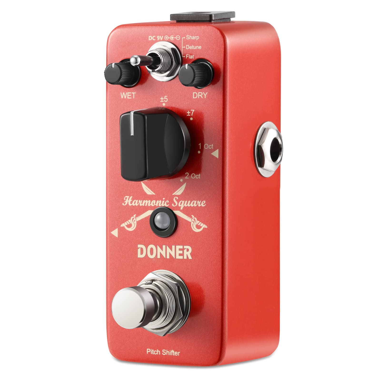 Pedal de guitarra Donner Octa...B072LG2BZ9