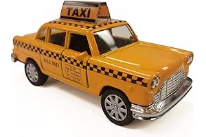 NYC Yellow Taxi Pullback Action Toy