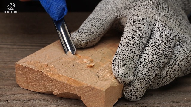 BeaverCraft Small Detail Wood Carving Knife C7, houtsnijmes | Voordelig