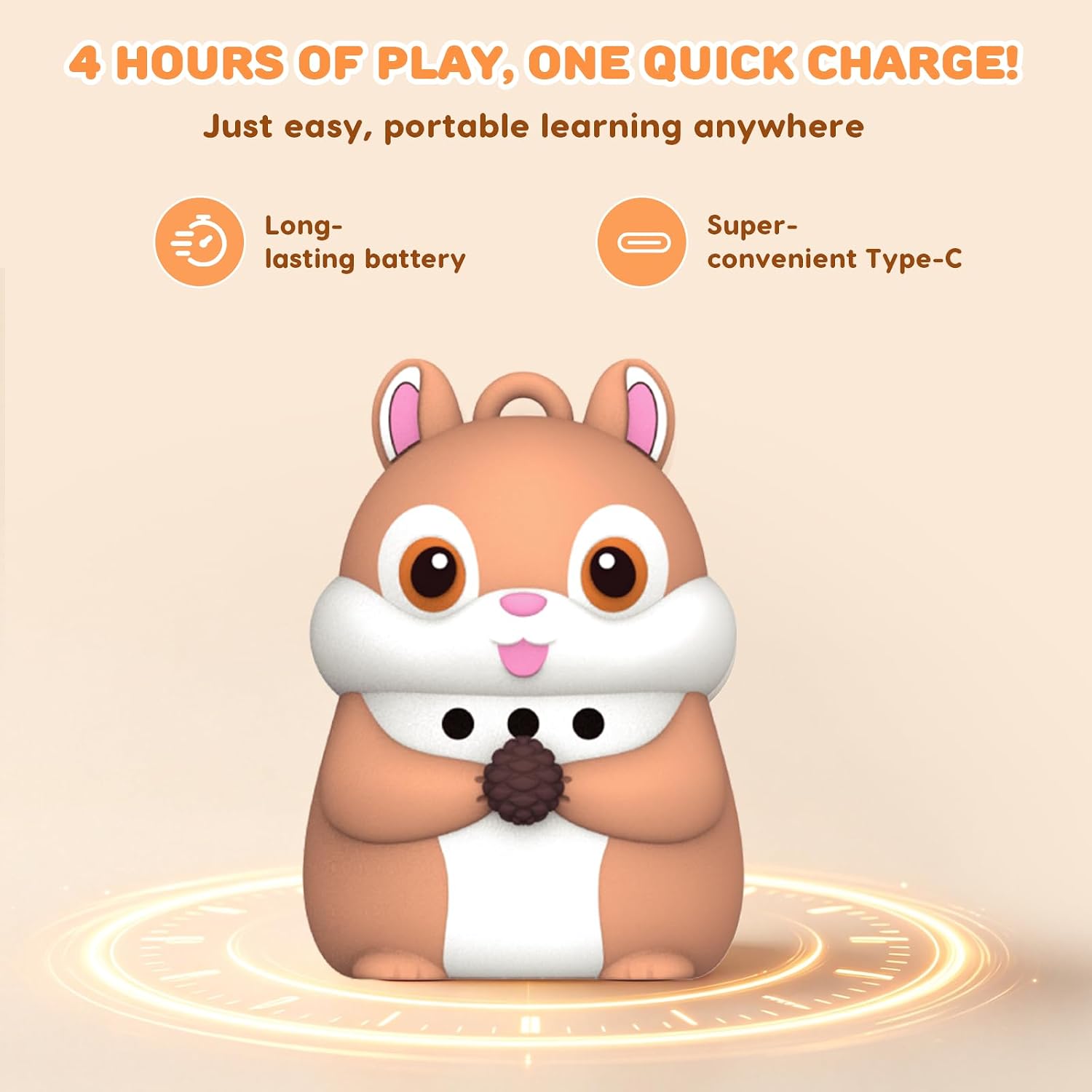 Phonics 55 Double-Sided Flash Cards with Squirrel Talking Pen Set, Over 800 Words Early Educational Learning Toys for Ages 2-6, Interactive Speech Book Card Game Gift, Homeschool Learning Supplies