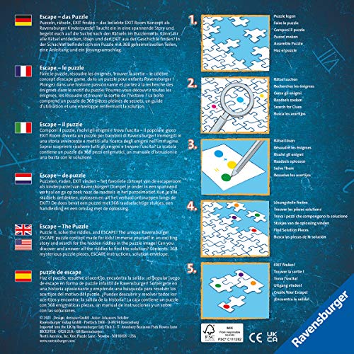 Ravensburger Escape Kids: Space Storm Strike 368 Piece Jigsaw Puzzle for Kids - 13267 - Every Piece is Unique, Pieces Fit Together Perfectly - Image 2