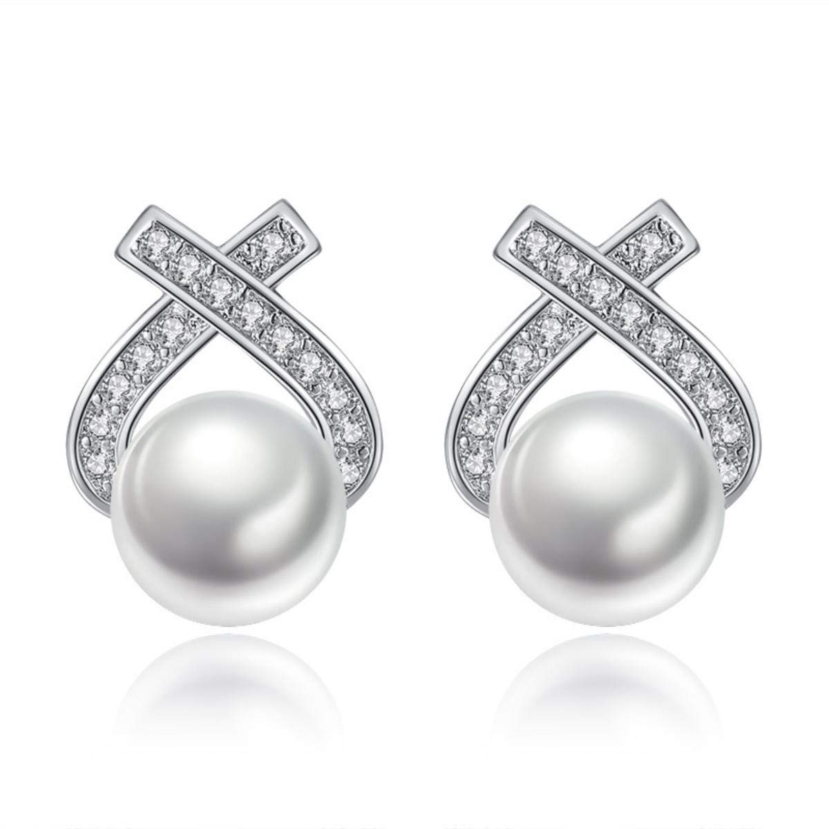 dc jewels Sizzling Infinity Design Stud Zircon Earrings For Women & Girls (B07N5BRVC7) Amazon Price History, Amazon Price Tracker