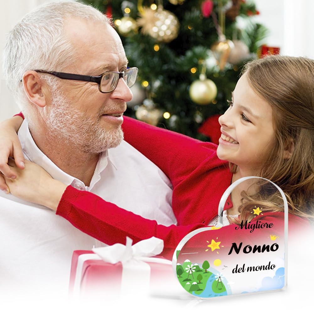Portachiavi Personalizzato Per Nonno – Regalo Da Nipoti – In Acciaio Inox Con Incisione 'Team Nonno' – Argento - 4