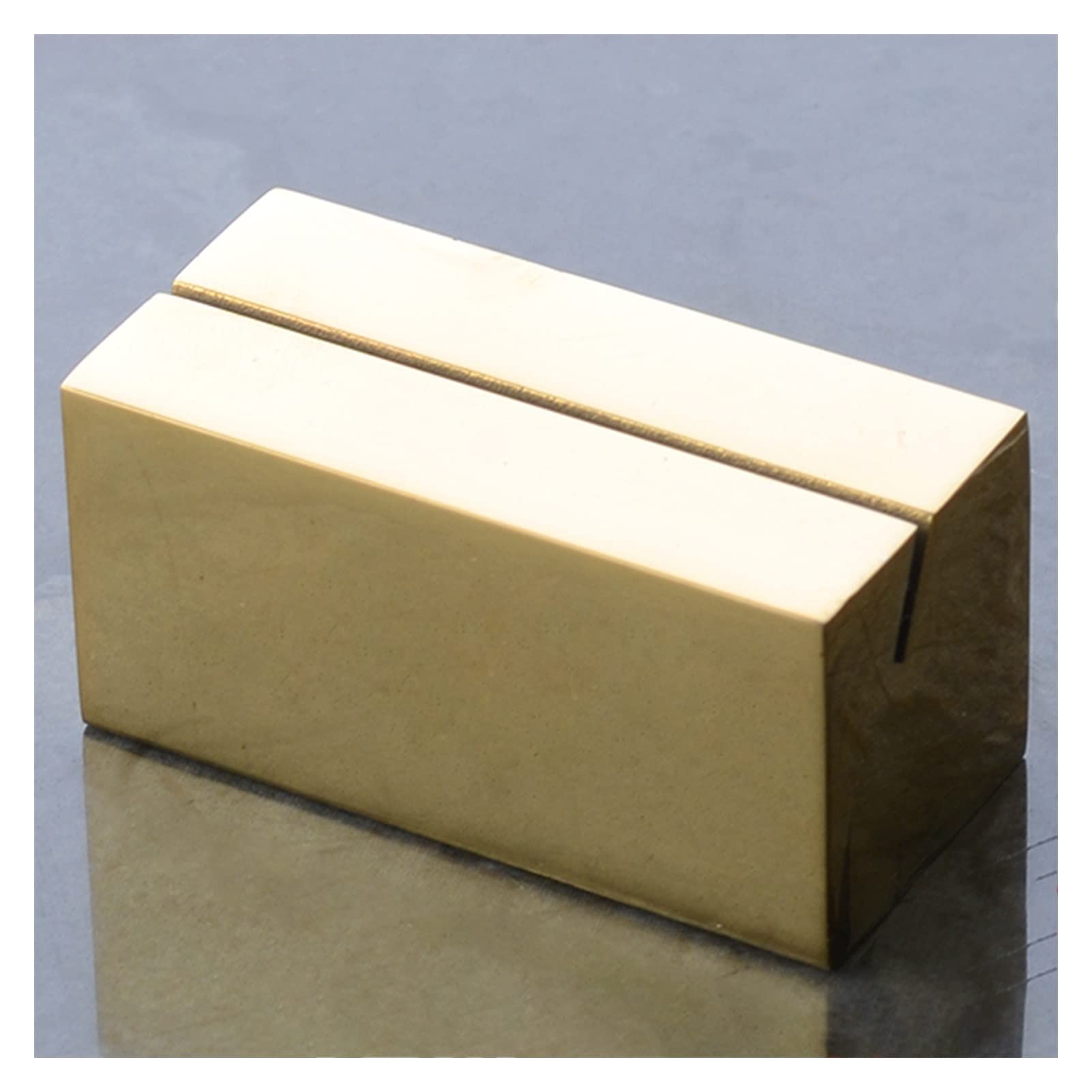 5 soportes para tarjetas de lugar, base sólida de acero inoxidable, clip para notas, soporte para clip de fotos, nombre de la mesa de boda, soporte para número, geometría, decoración de fiesta (t