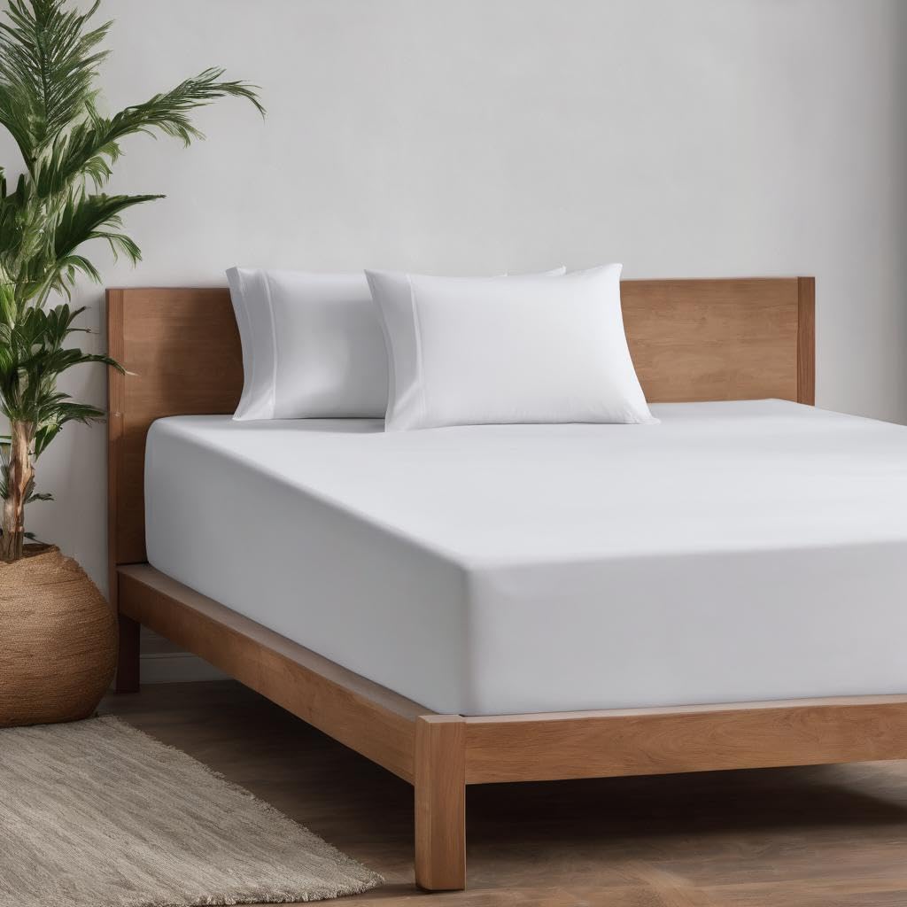 Kedara Cloth 78x84 Inch King Size Fittedsheet 1800 TC Microfiber Fitted Bedsheet | Bedsheets with 2 Pillow Covers | Fitted Bed Sheet | Fitted ChadarWhite Solid_78" x 84"(Cal King Bed) (B0CMFSC7FJ) Amazon Price History, Amazon Price Tracker