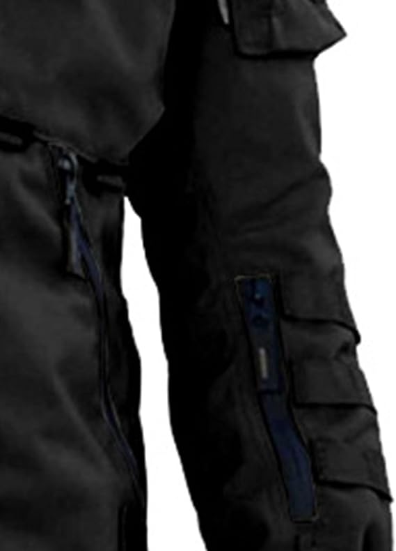 Men's Outdoor Cargo Tactical Jackets Multi-Pockets Stand Collar Military Jackets Lightweight Cotton Windbreaker