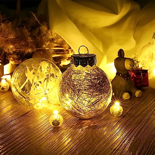 Encham 30 Stück LED Ballons Lichter Warmweiß mini Led Lichter für Ballon Gechenkenbox Geburtstag Party Deko Hochzeit Halloween Weihnachten Beleuchtung