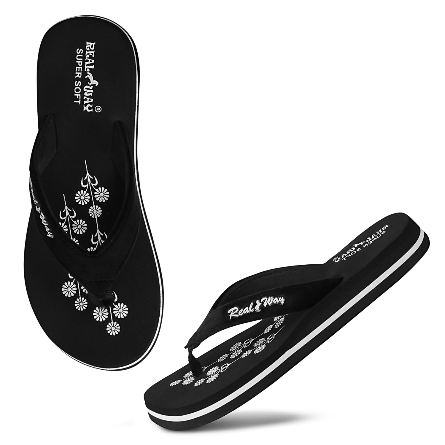 Women's Ortho Super Soft Health Flip Flops | Lightweight & Anti-Skid Orthopedic Slippers for Daily Comfort & Pain Relief | Lightweight & Durable Hawai Chappal-image-12