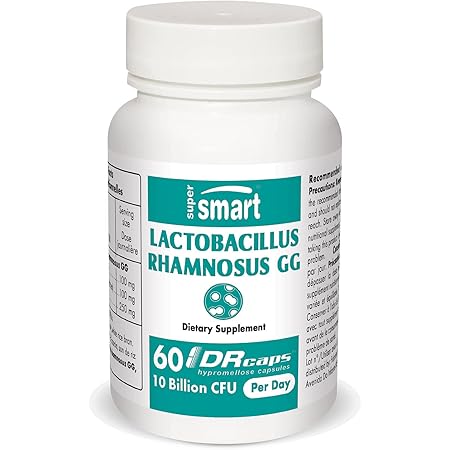 Swanson Probiotics Lactobacillus Rhamnosus With Fos 60 Vegetarian