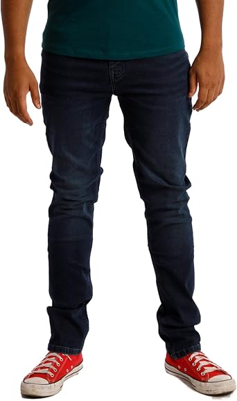 The Perfect Jean Slim Thick Slim Fit Jeans for Men, 99% Cotton Denim
