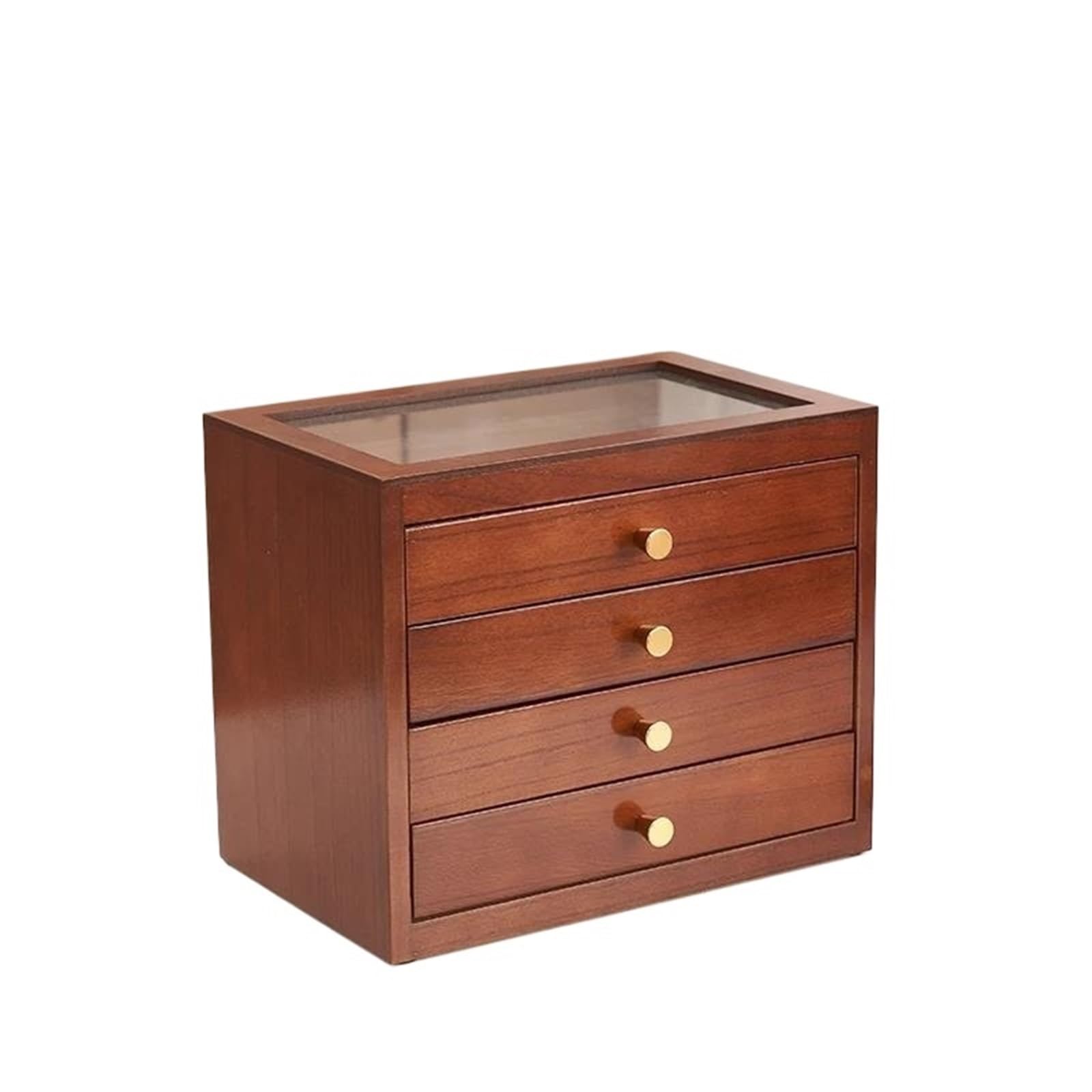 OZBMA Ring Box Solid Wood Multi Layer Jewelry Drawer Organizer Storage Display Boxes Jewelrys For Jewellery