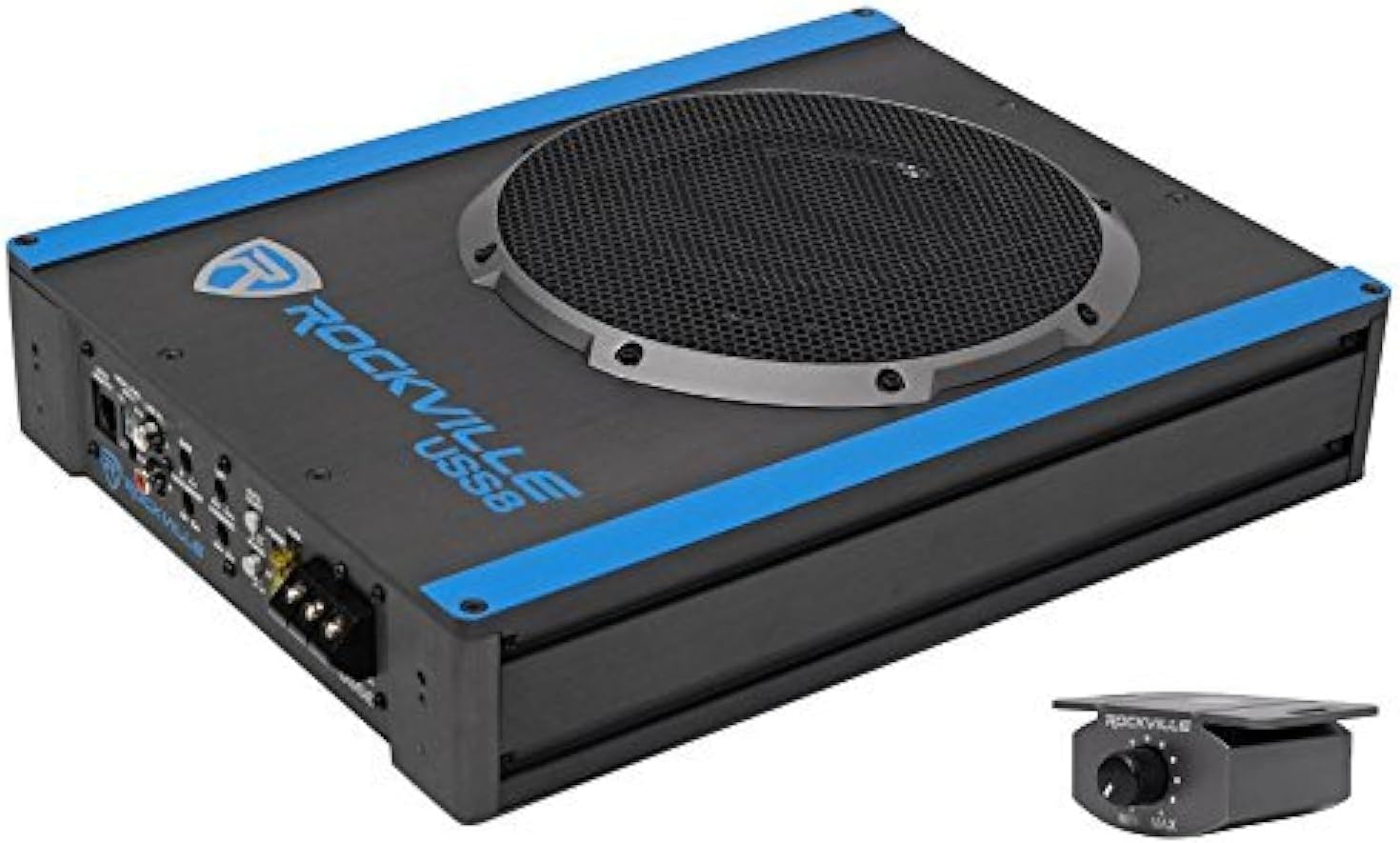 Pyle 8Inch LowProfile Amplified Subwoofer System 600 Watt Compact Enclosed