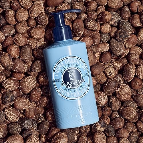 Image of L'Occitane Shea Butter Ultra Rich Shower Cream, 250ml (Pack of 2)