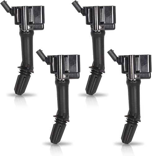 ENA Juego de 4 bobinas de encendido 2016-2022 compatibles con Buick GMC Chevrolet Chevy Malibu Cruze Encore Equinox Volt Terrain 1.4L 1.5L 1.6L L4