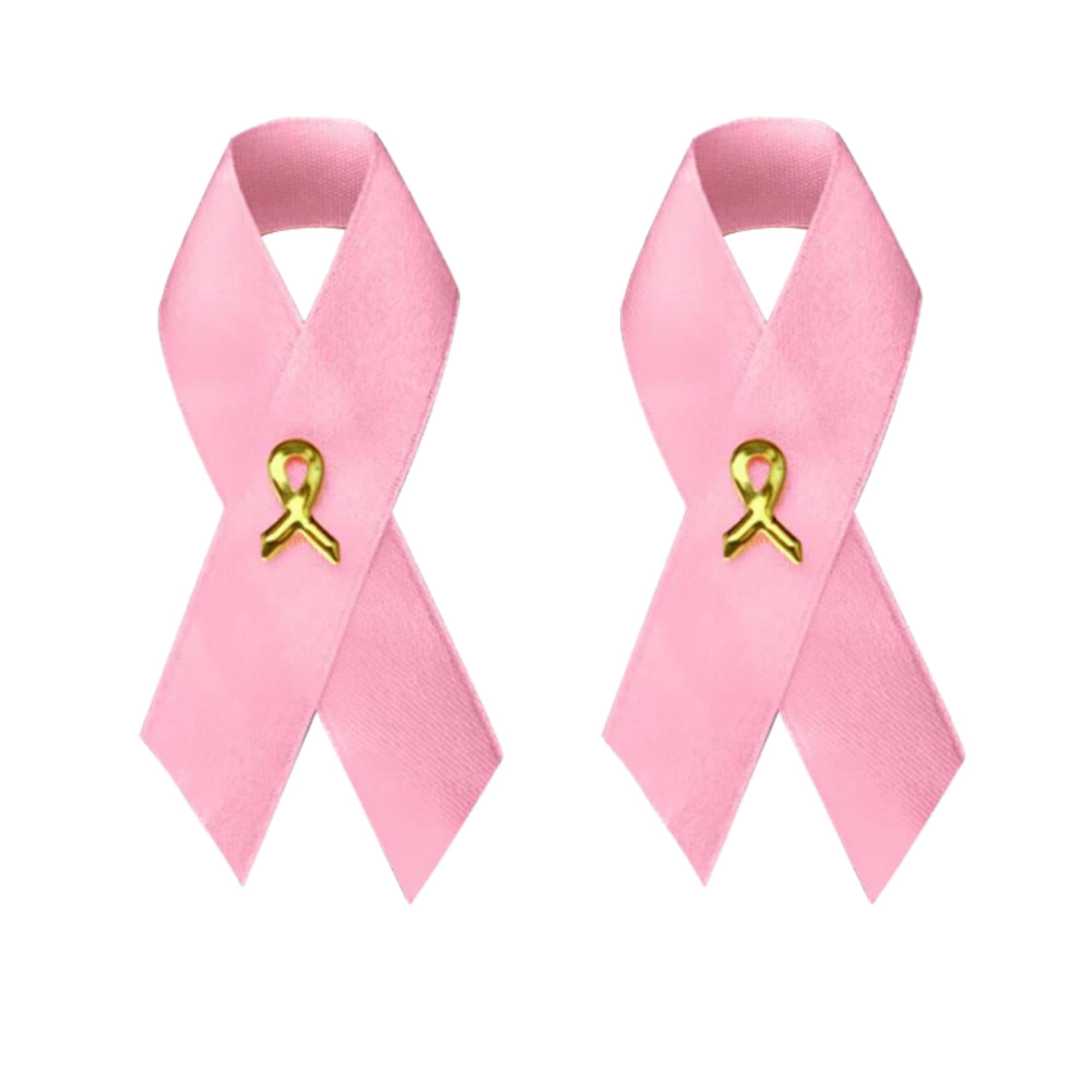 25/50/100/500pcs Breast Cancer Pins - Bulk Pink Ribbon Pins for Breast Cancer Awareness - Perfect for Support Groups, Events, Promotional Gift-Giving and Fundraising