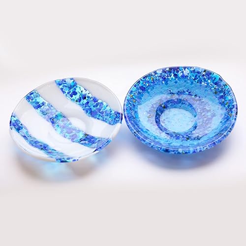 Miniatura 5 de uxcell Chips de vidrio triturado de 6 colores, vidrio metálico con purpurina irregular de 0.039-0.157 in para manualidades, relleno de florero,