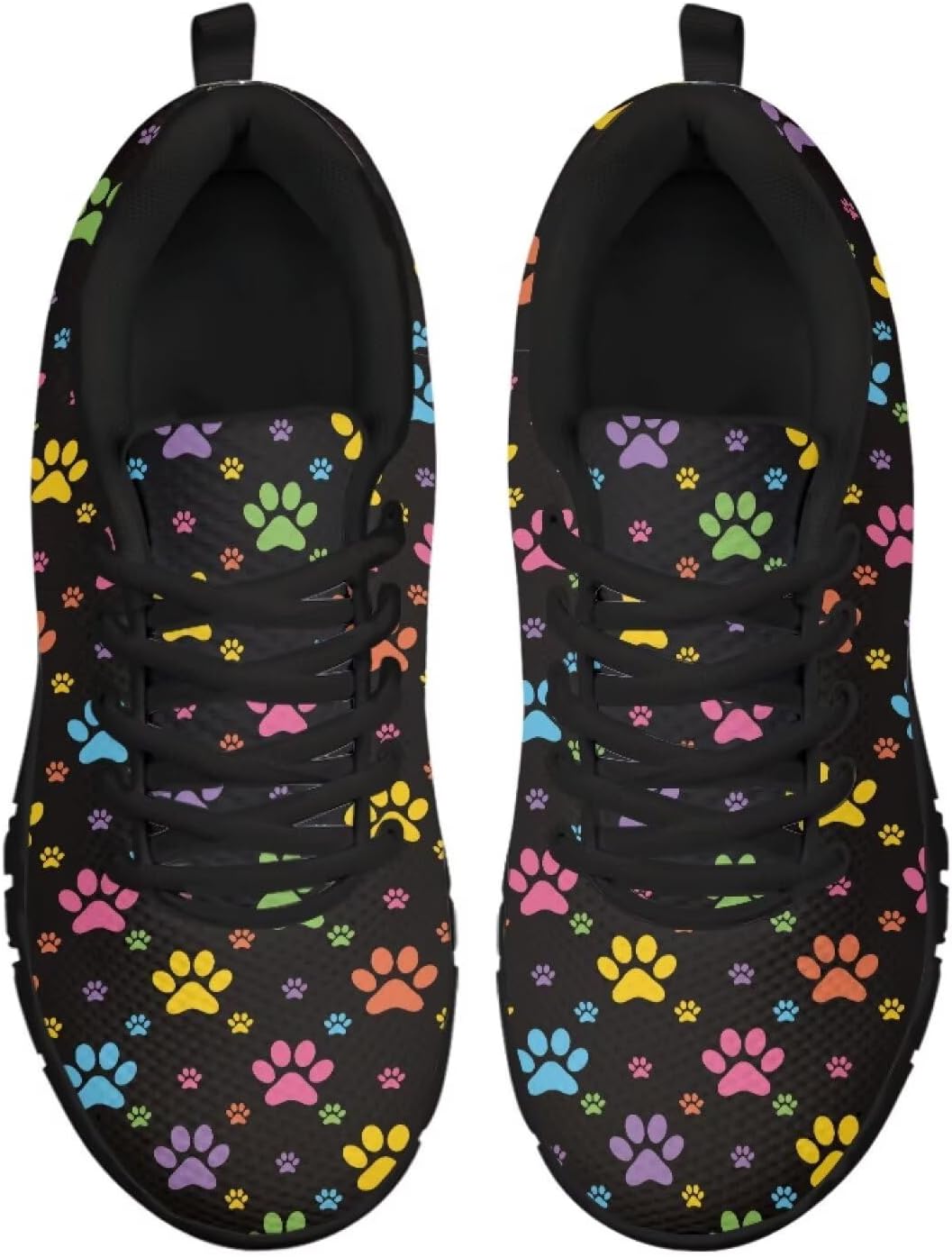 Funnydude Funny Print Women's Running Shoes Casual Tennis Shoes Fall Comfortable Low Heel Sneakers for Gym