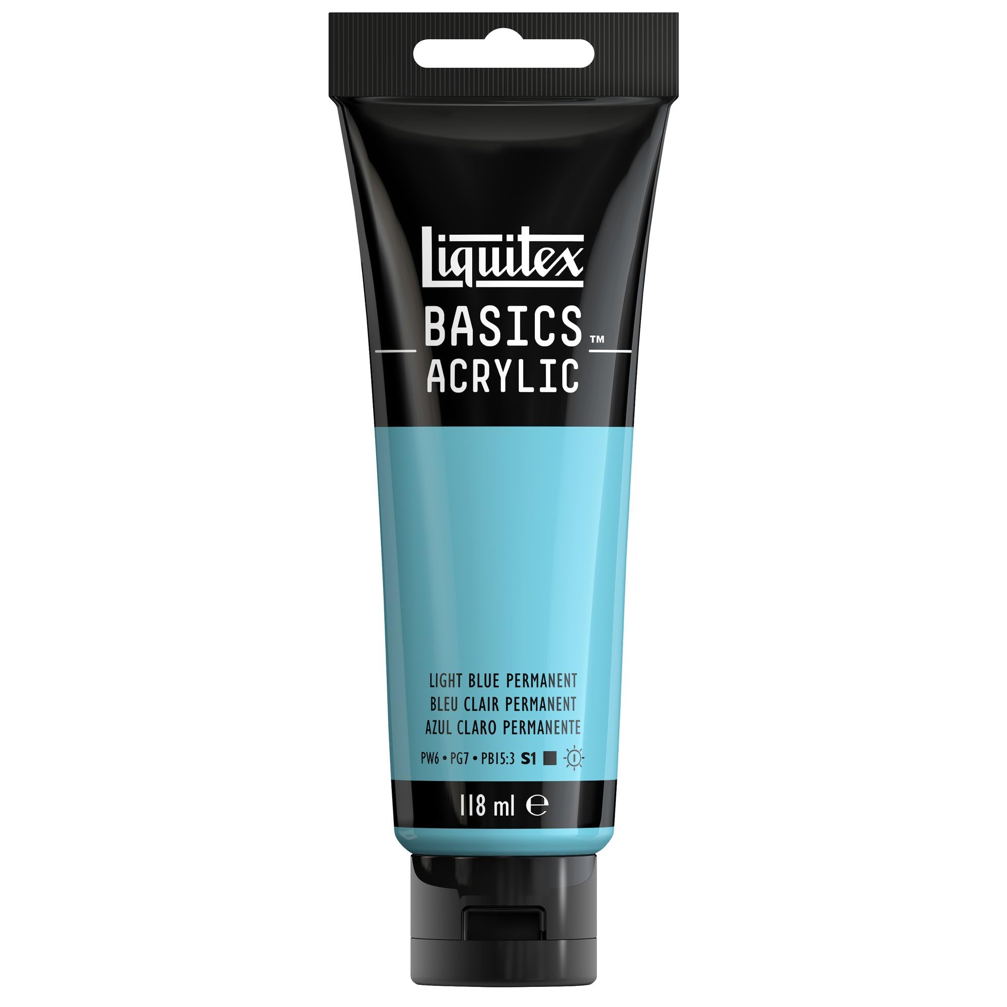 LIQUITEX Basics Acrylic Paint, Mars Black, 118 ml Tube — view 103