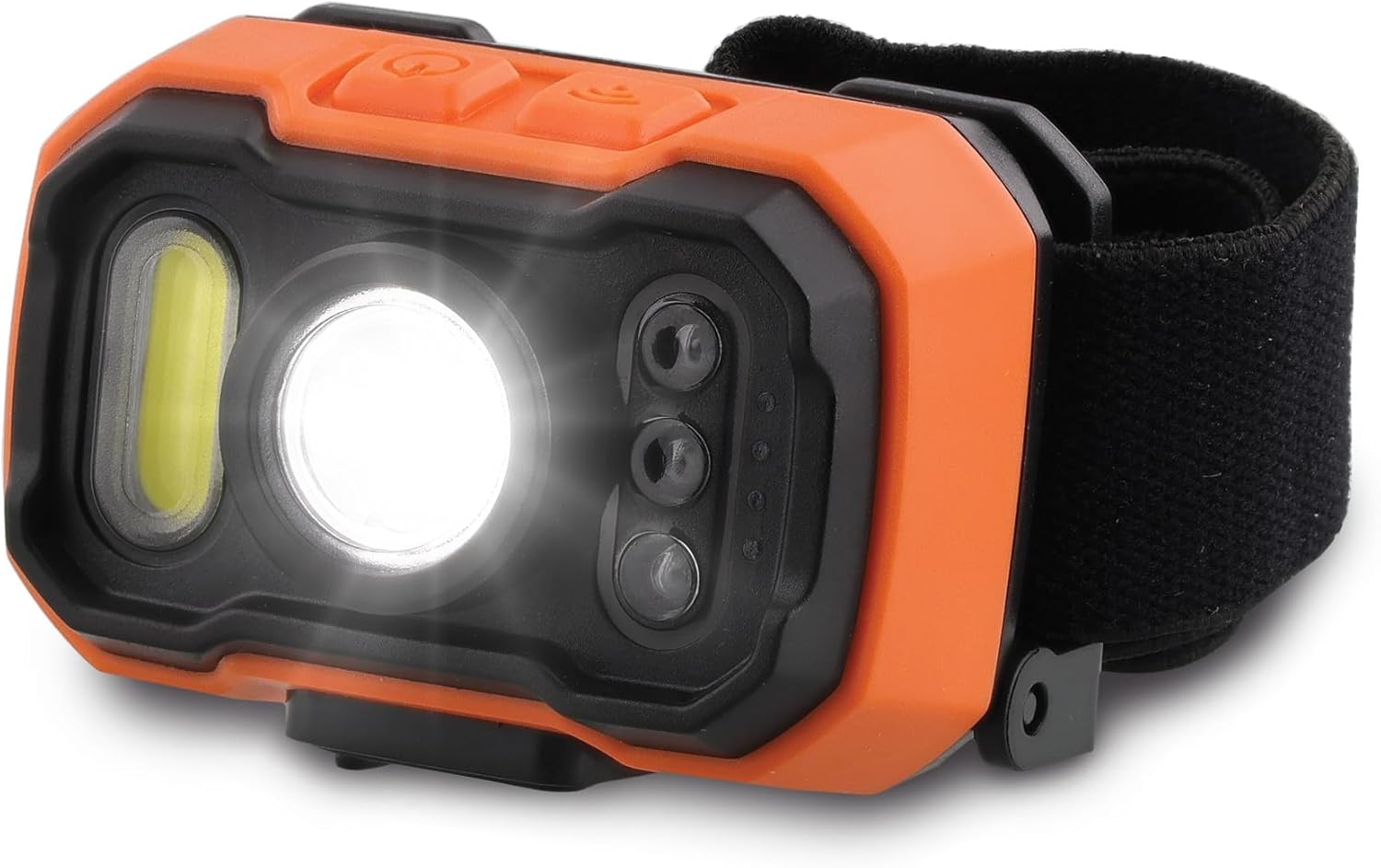 BLACK+DECKER Rechargeable Headlamp with Wave Sensor 2-Pack, Ultra Bright 1,000 Lumens LED Head Light, 90° Tilt, 7 Lighting Modes, IP65 Waterproof, Fits Over Helmet, 14 Hour Head Lamp for Camping