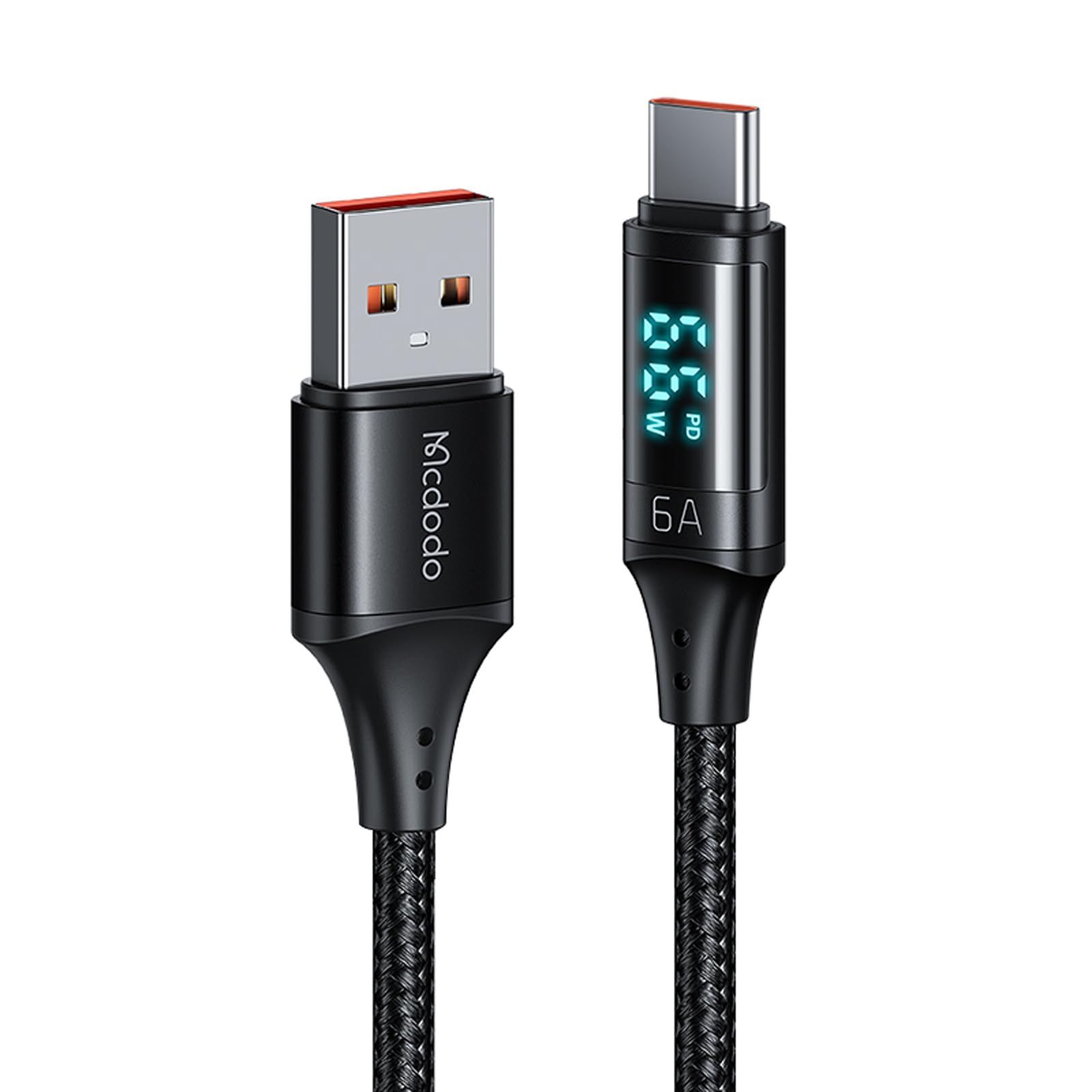 Amazon.co.jp: Mcdodo USB-Cケーブル 6A急速充電 出力スクリーン表示