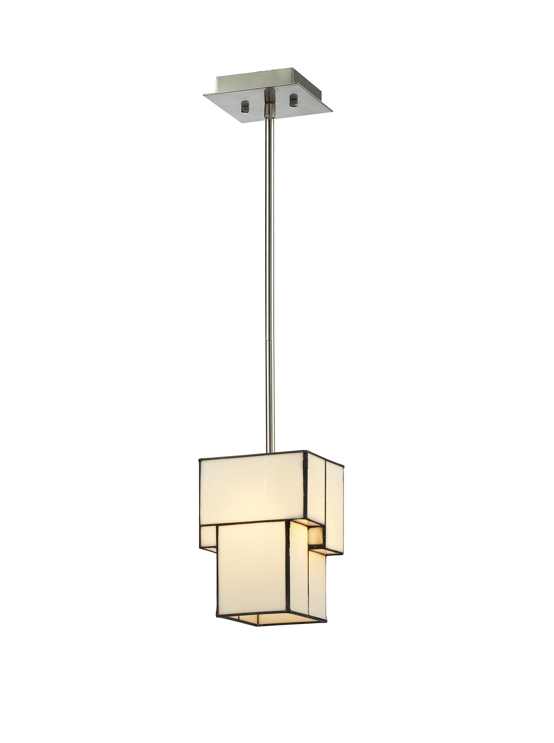 Elk Lighting 72062-1-LED Pendant Light, Brushed Nickel