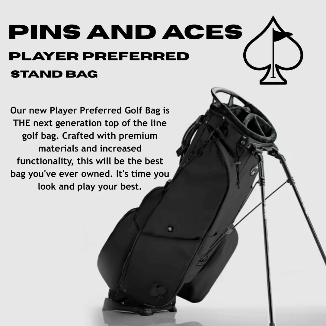 PING プレイヤーズベスト キャディバッグ Amazon.com : Pins & Aces Player Preferred Golf Bag - Premium