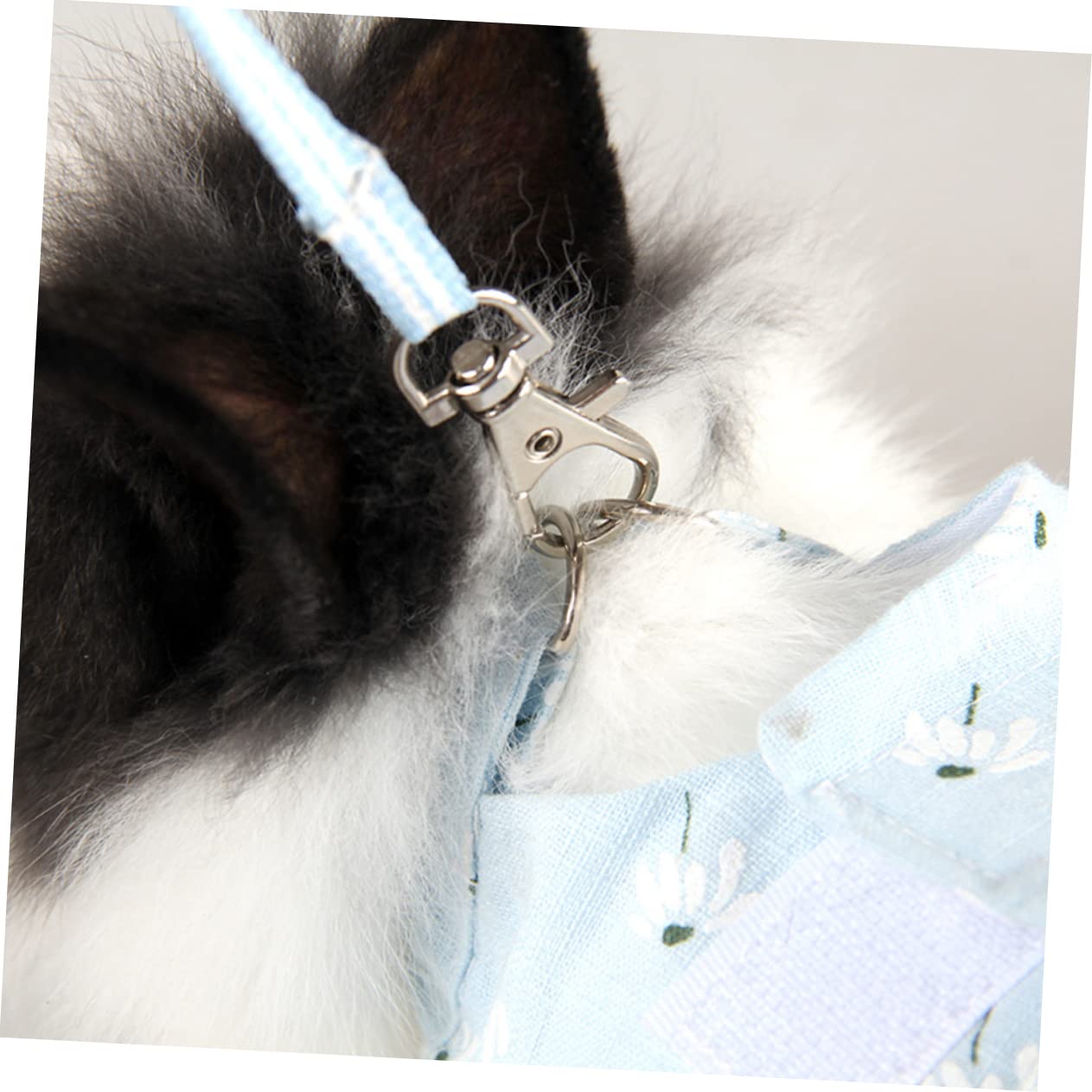 Housoutil 3stücke Pet Chest Für Kleine Tiere Einstellbare Leine Blau Für Kaninchen Meerschweinchen Und Mehr Komfortable Brustgeschirr-lösung Für Sicheres Ausführen