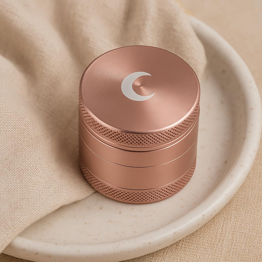 Small Metal Spice Crusher - Grind Herbs & Tea -6