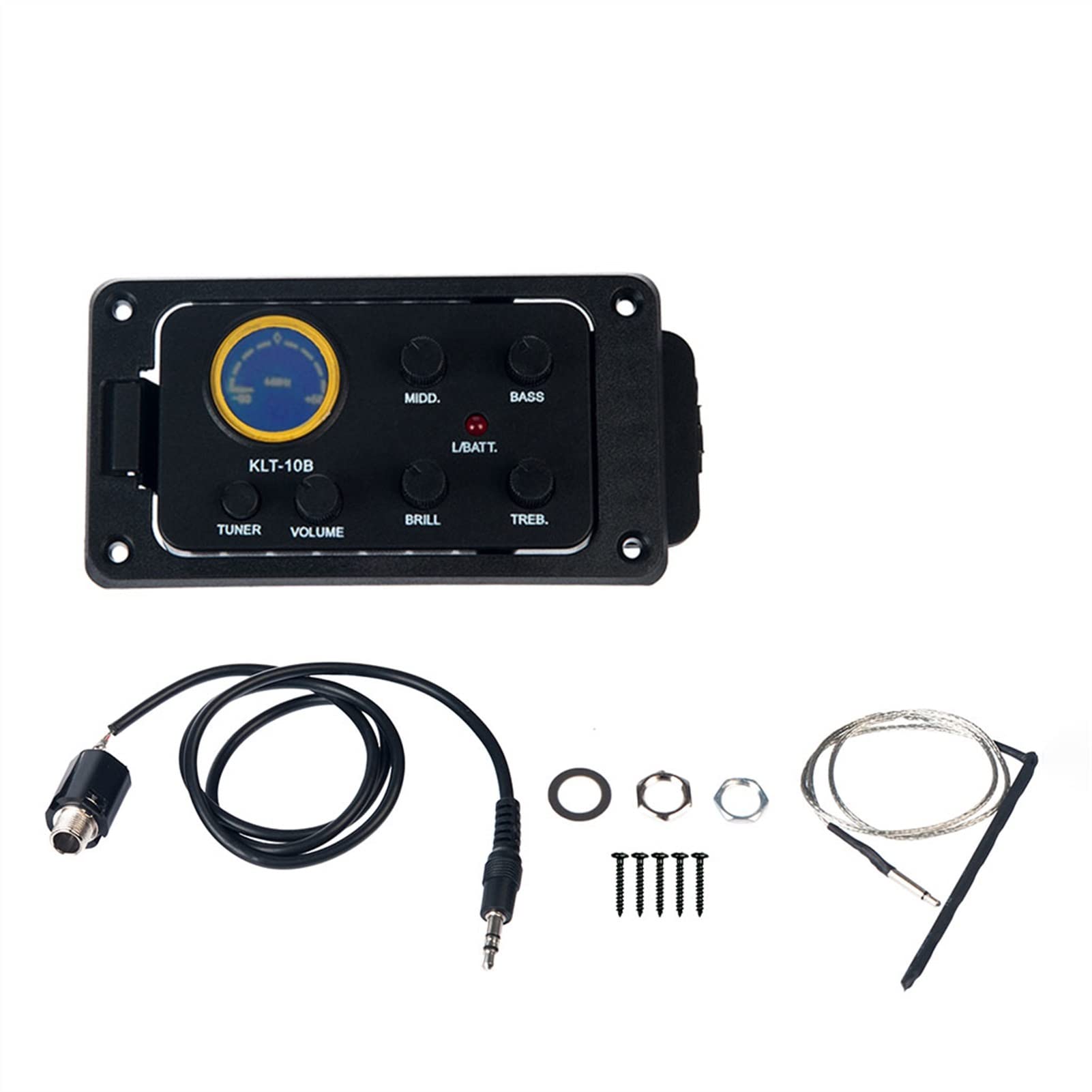 Amazon.co.jp: 3バンドEQプリアンプイコライザーピックアップギターEQ