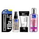 Blue Heaven Makeup BFFs Kit, 400gm |Pack of 4|Waterproof & Smudgeproof Intense Kajal, Silicone Gel Based Primer, Long lasting Fixer for dewy Glow Look, Oil Infused Cleansing Micellar Water gallery image