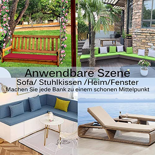 Coussin de banc de jardin mousse 45D haute qualité pour terrasse - 8