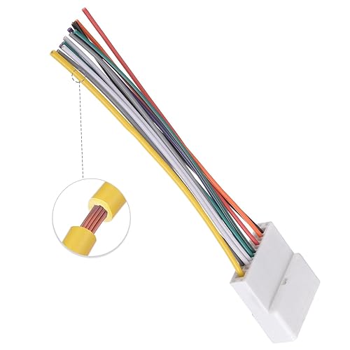 Miniatura 4 de Arnés de cables de radio de coche SZSAUTO 20pin XE53 con conector adaptador de antena