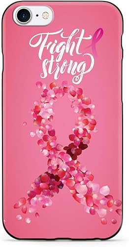 Miniatura 19 de Inspired Cases - Compatible con iPhone 11 - Funda protectora con textura 3D para Apple iPhone 11 - Lucha fuerte - Concientización sobre el cáncer