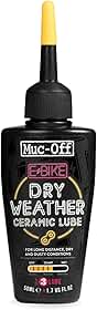 Muc-Off lubrificante de corrente seca eBike, 50 ml – lubrificante de bicicleta, óleo de corrente de bicicleta, cera de corrente para condições climáticas secas – Lubrificante de bicicleta para bicicletas elétricas