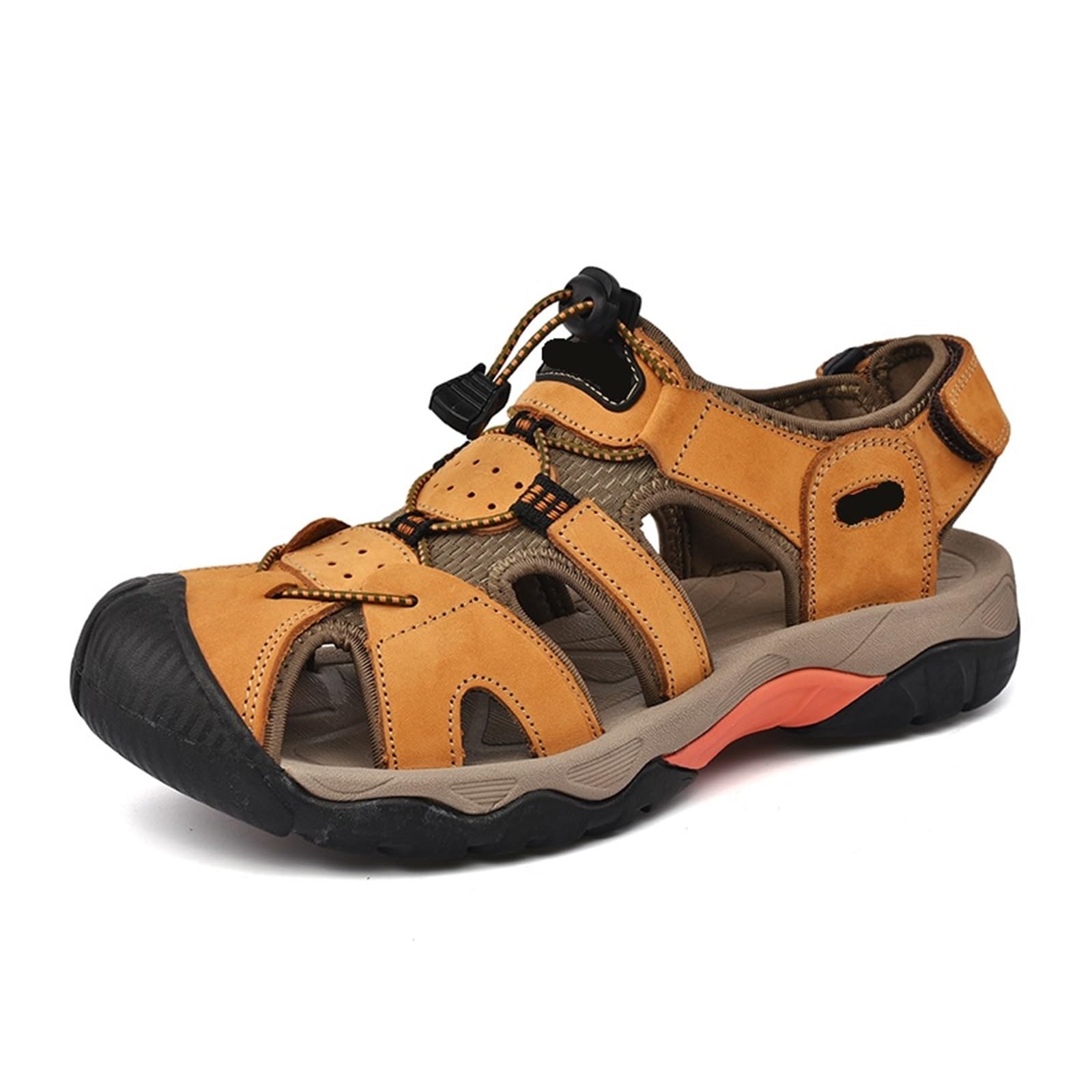 sandali da uomo Sandali estivi da uomo, sandali classici in pelle, scarpe trekking alla moda, ginnastica leggere, traspiranti e antiscivolo
