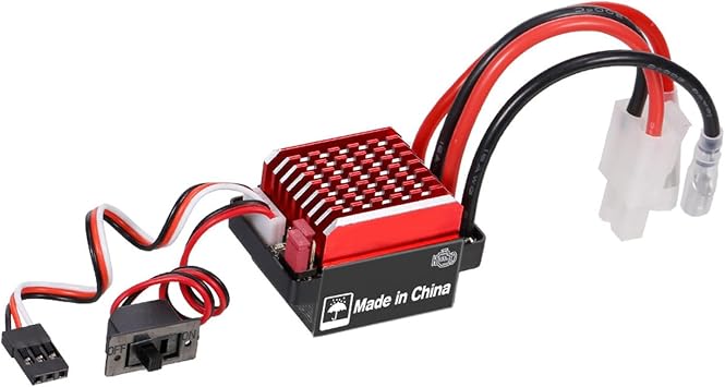 HUIOP RC  ESC 60A ESC   ESC   6V/2A BEC   1/10 TRAX4-6 D90 HSP Redcat 4WD Axial SCX10 HPI DIY