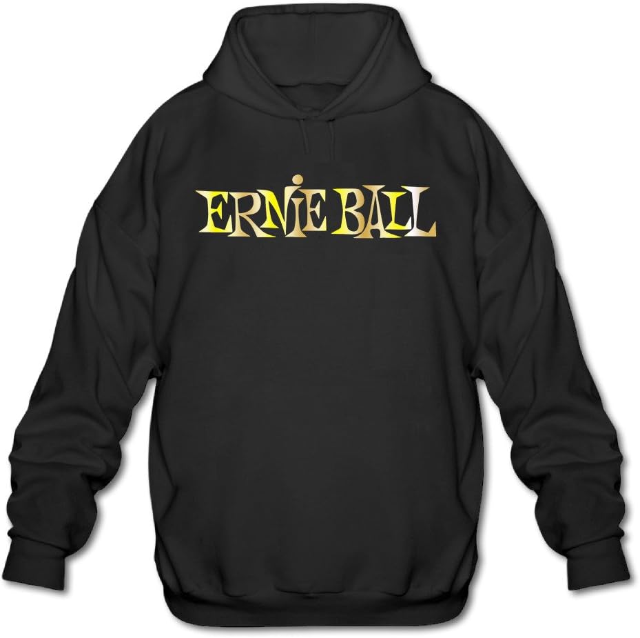 Men's Ernie Ball Logo Gold Style Logo Hoodie