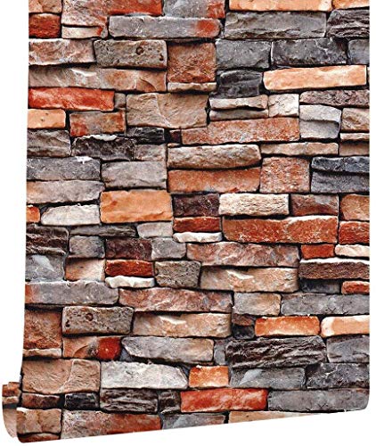 Image of Eurotex 3D Modern Design Wallpaper, use as Wall Covering for Living Room, Living Room, Walls Damask Color Wallpaper (Roll 57 sq ft) 37101