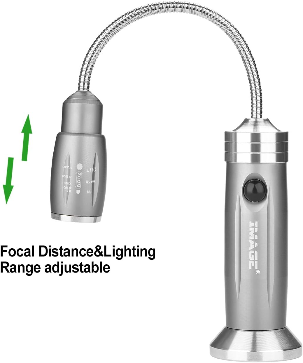 IMAGE Barbecue Grill Light 2 PCS LED BBQ Lamp with Magnetic Base Heat Resistant BBQ Light Outdoor Lighting for Grilling Camping - Image 4